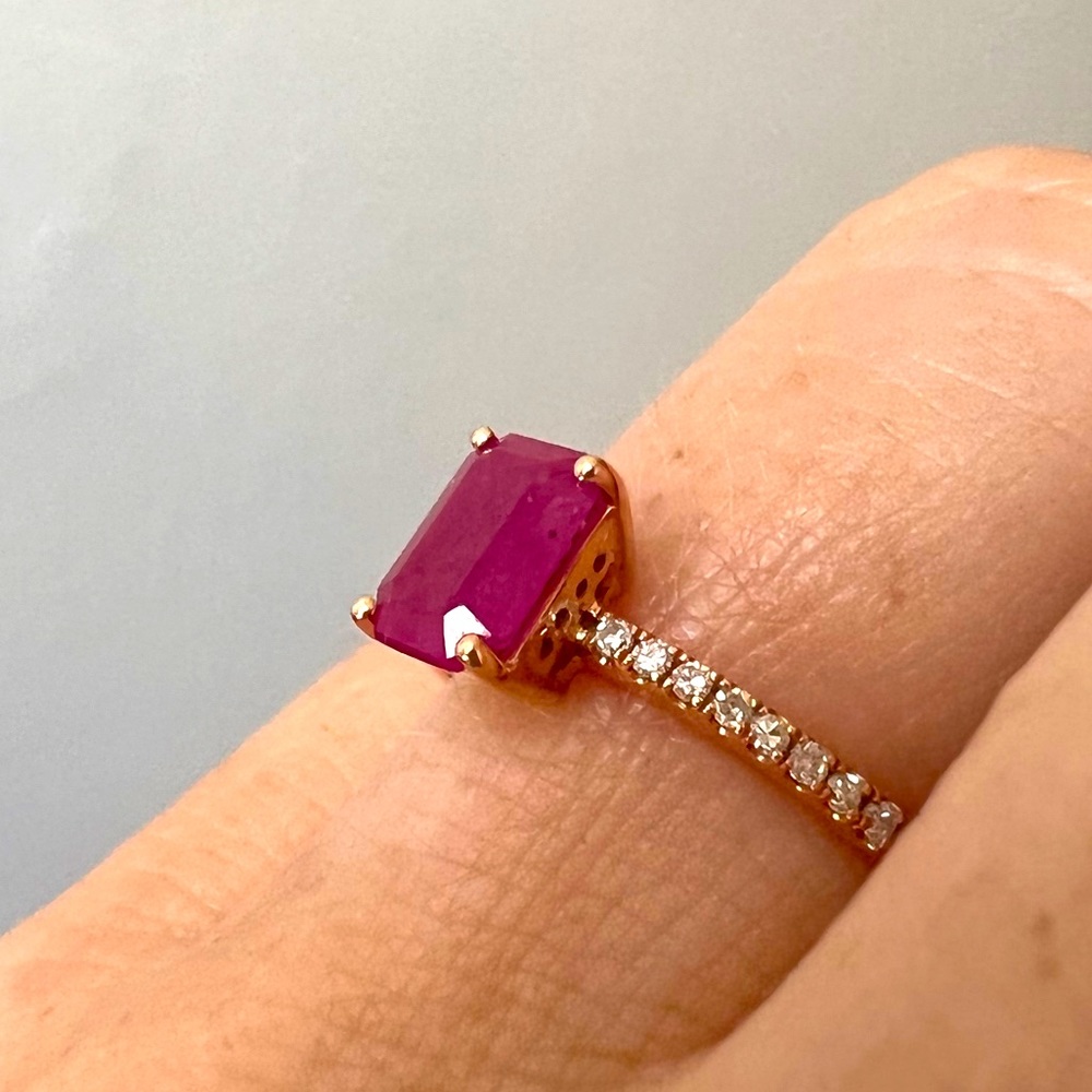 14K Ruby Ring